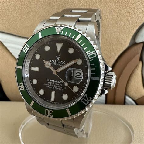 Rolex Submariner Date Ghiera Verde RRR .